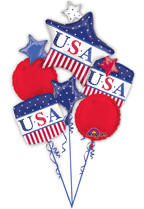 USA Patriot Balloon Bouquet