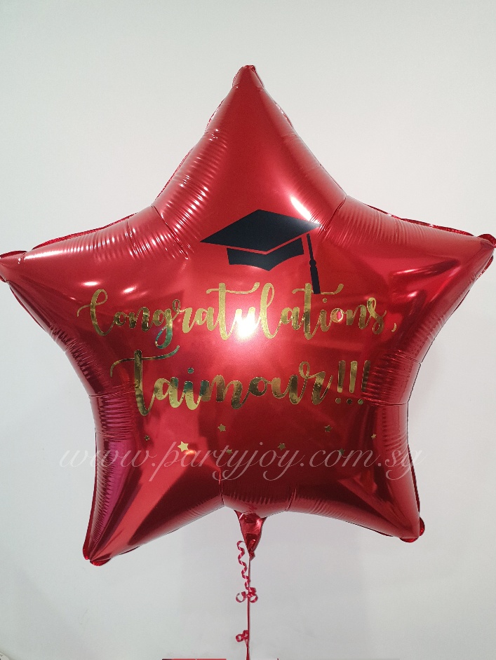 Customize Foil Balloon Size: 36"