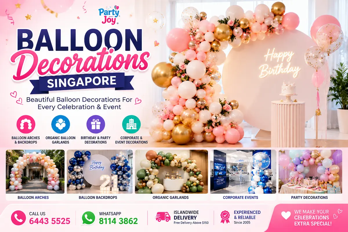 Balloon Decorations Singapore