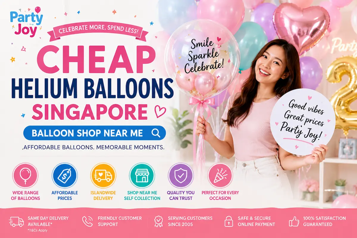 Cheap Helium Balloons Singapore
