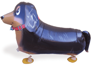 Dashchund Walking Pet Balloon Dashchund Walking Pet Balloon
