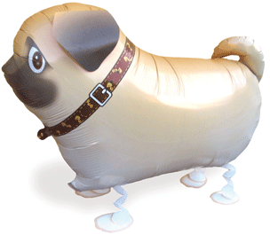 Pug Walking Pet Balloon