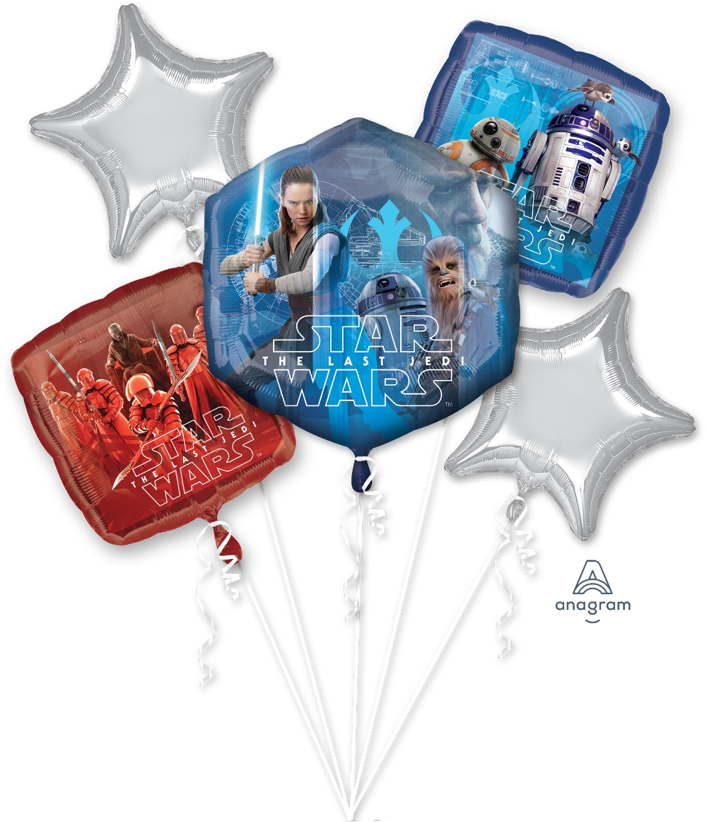Star Wars The Last Jedi Balloon Bouquet
